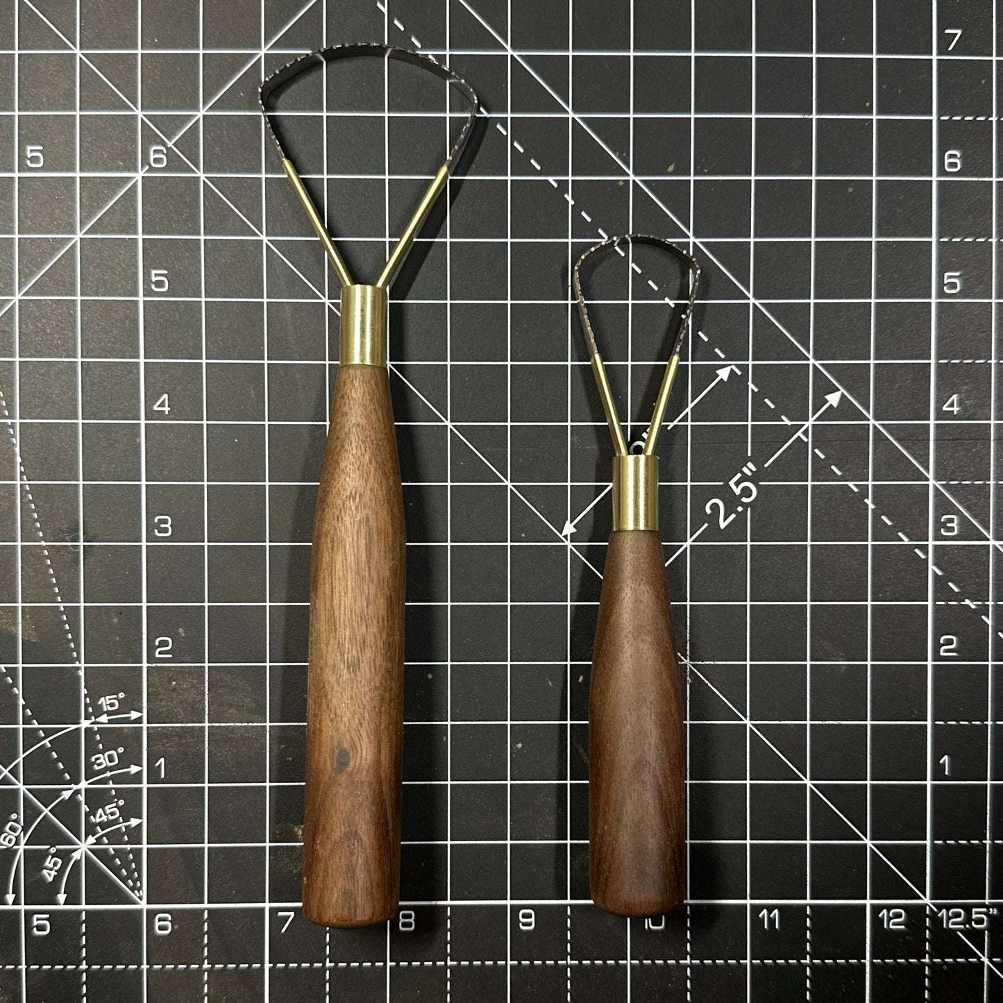 Small & Large Sawblade Clay Rake Sculpting Tools