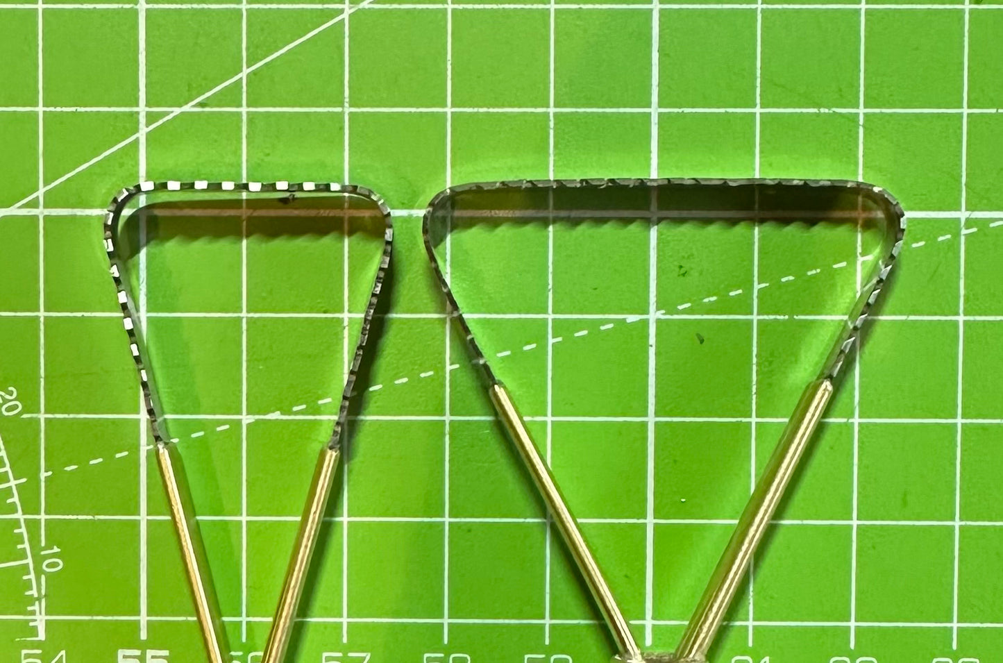 Small & Large Sawblade Clay Rake Sculpting Tools