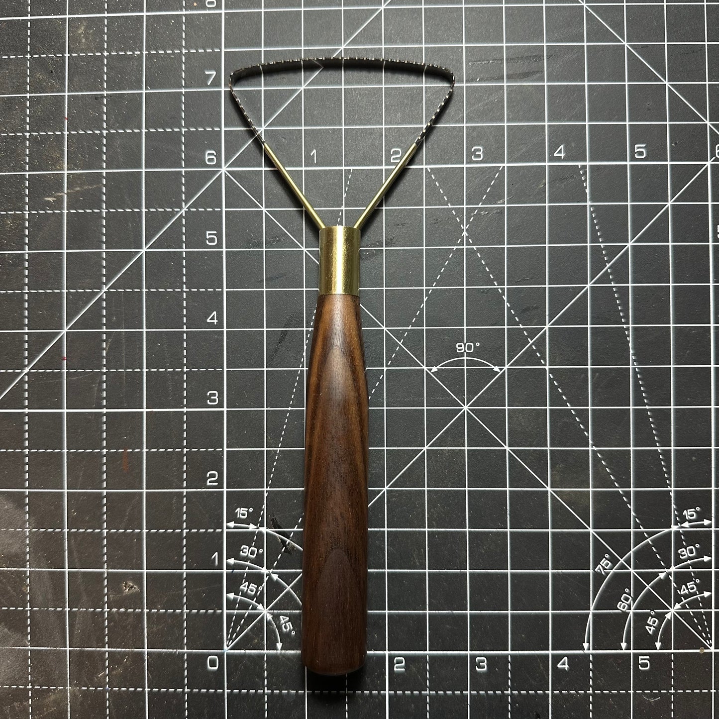 7.25” sharpened sawblade coarse rake tool