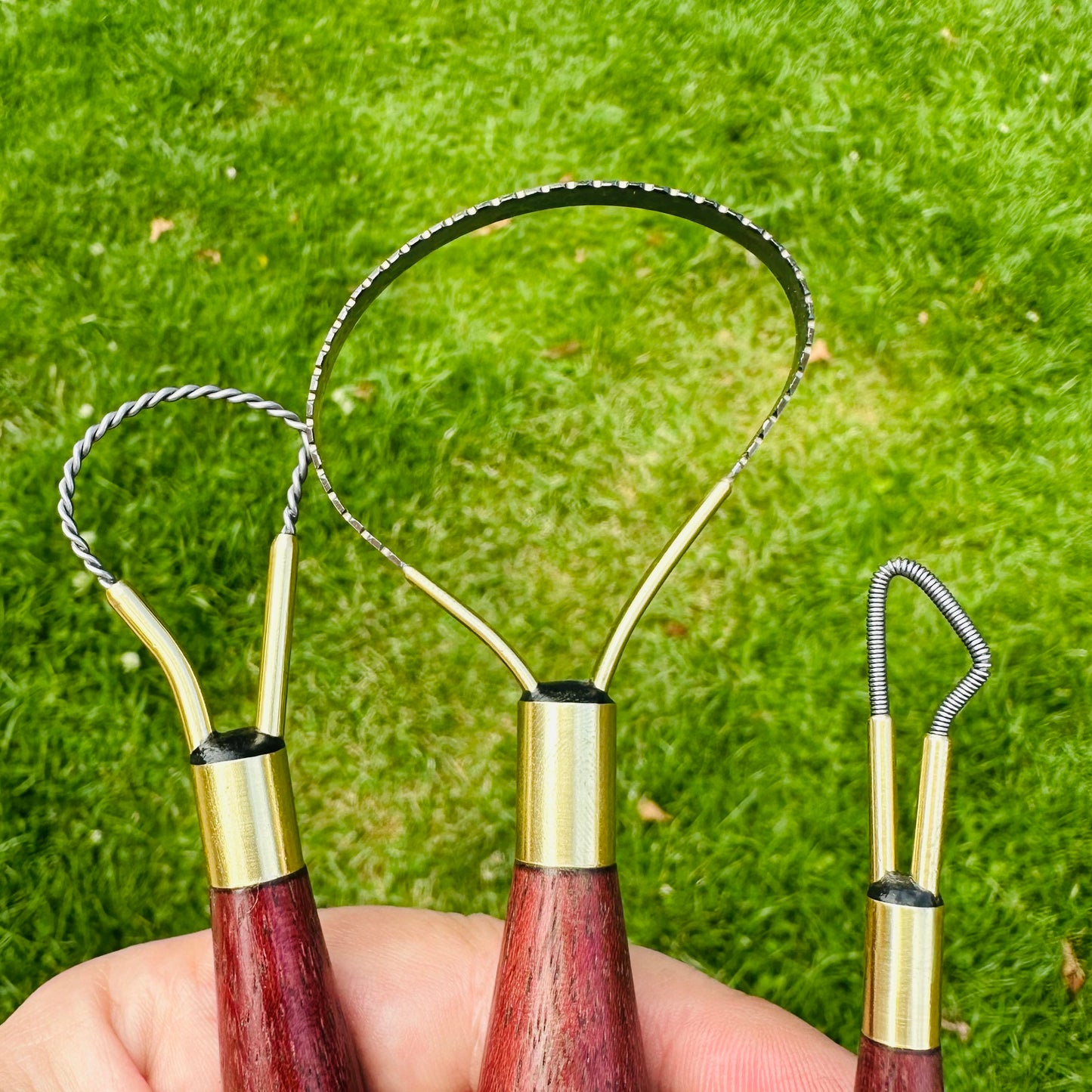 3 Piece Purpleheart Wood Tool set