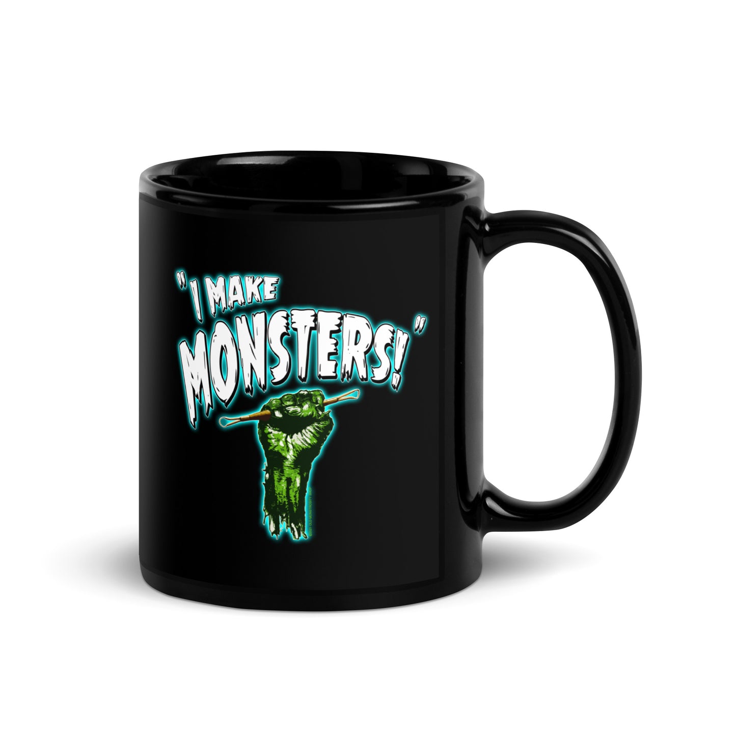 The Old Monstrosity Shop Black Glossy Mug