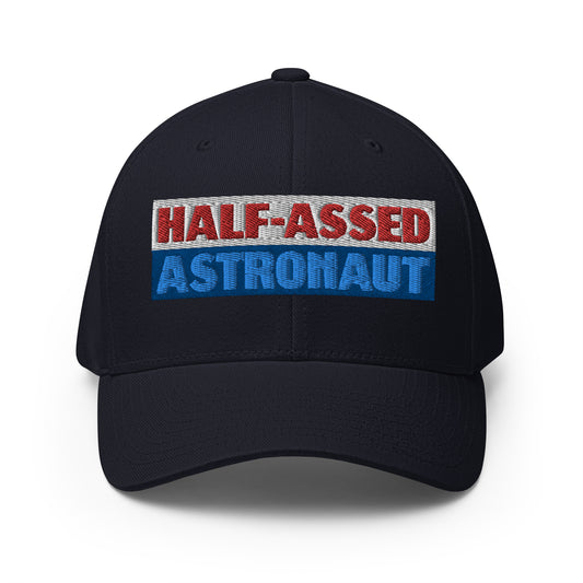 Half-assed Astronaut JAWS Inspired Flexfit Cap