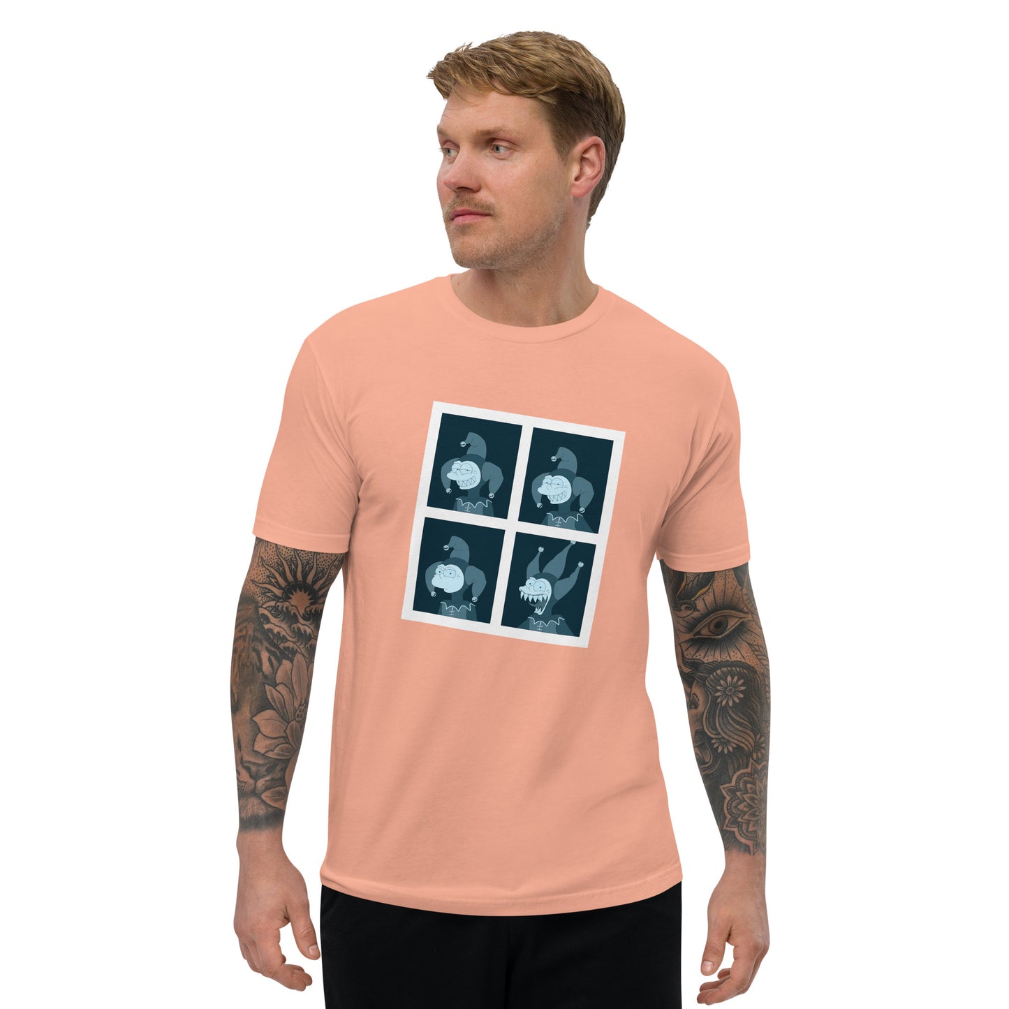 Thoroughcough Passport Premium Fitted T-shirt