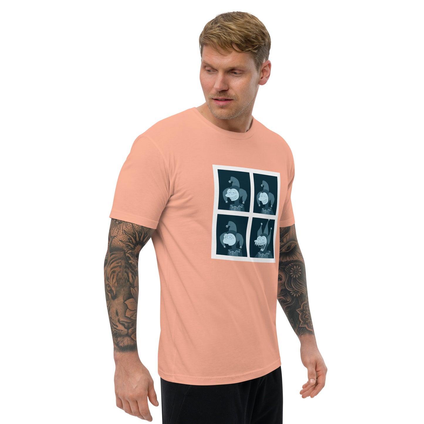 Thoroughcough Passport Premium Fitted T-shirt