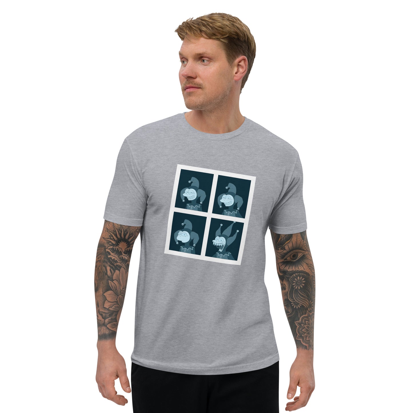 Thoroughcough Passport Premium Fitted T-shirt