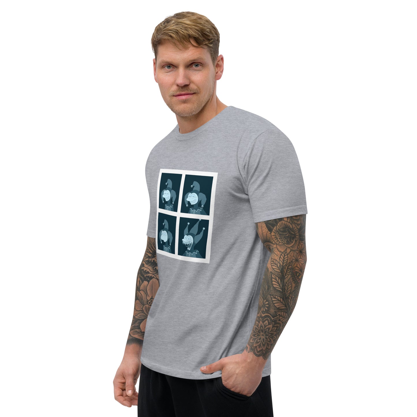 Thoroughcough Passport Premium Fitted T-shirt