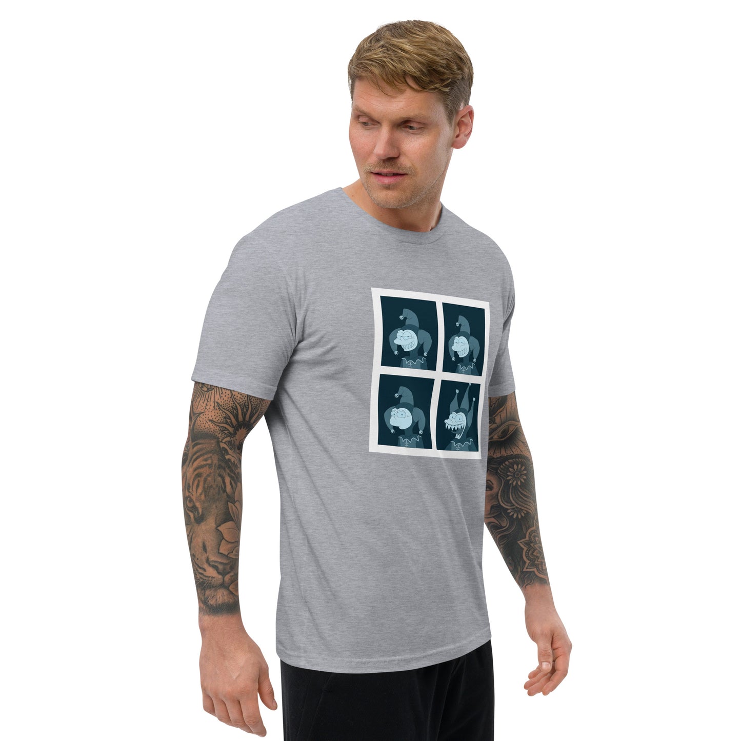 Thoroughcough Passport Premium Fitted T-shirt