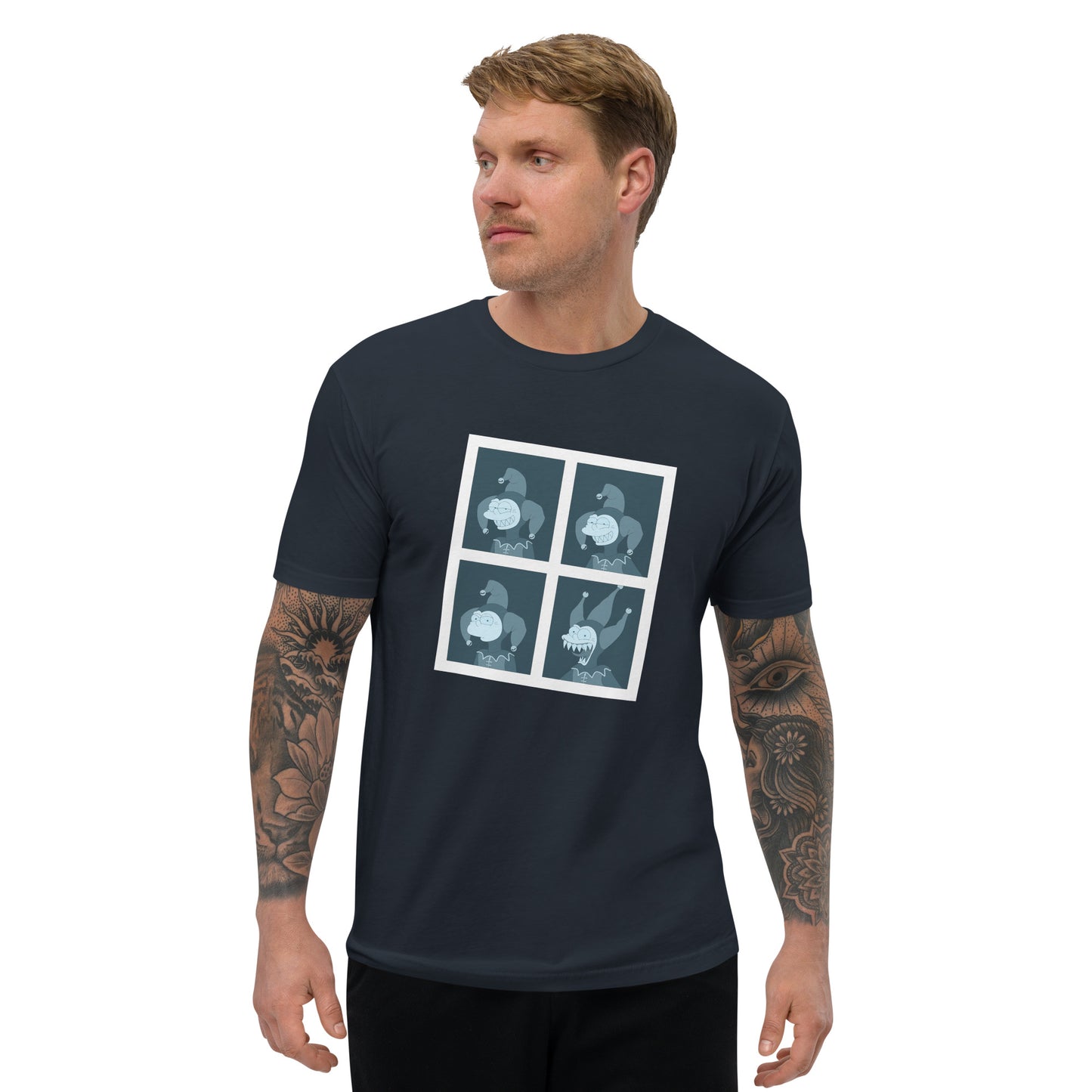 Thoroughcough Passport Premium Fitted T-shirt