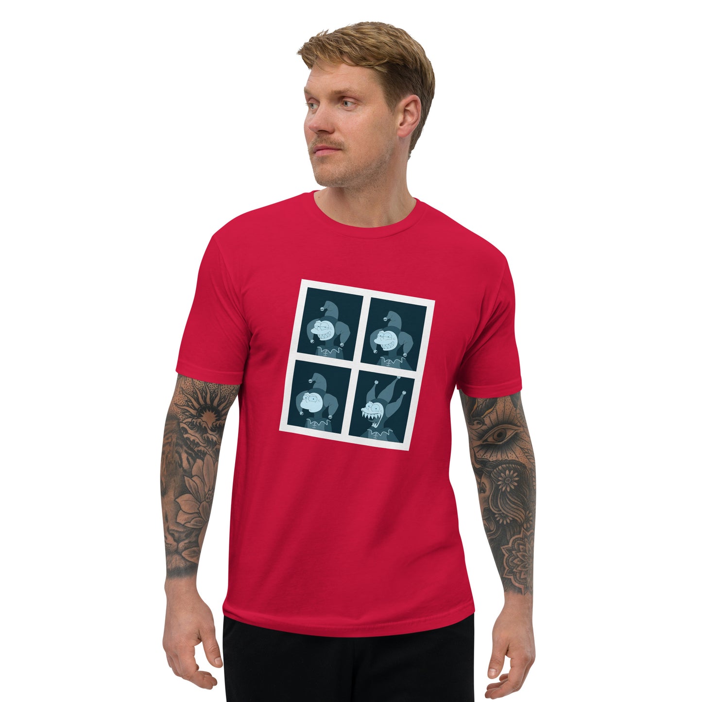 Thoroughcough Passport Premium Fitted T-shirt