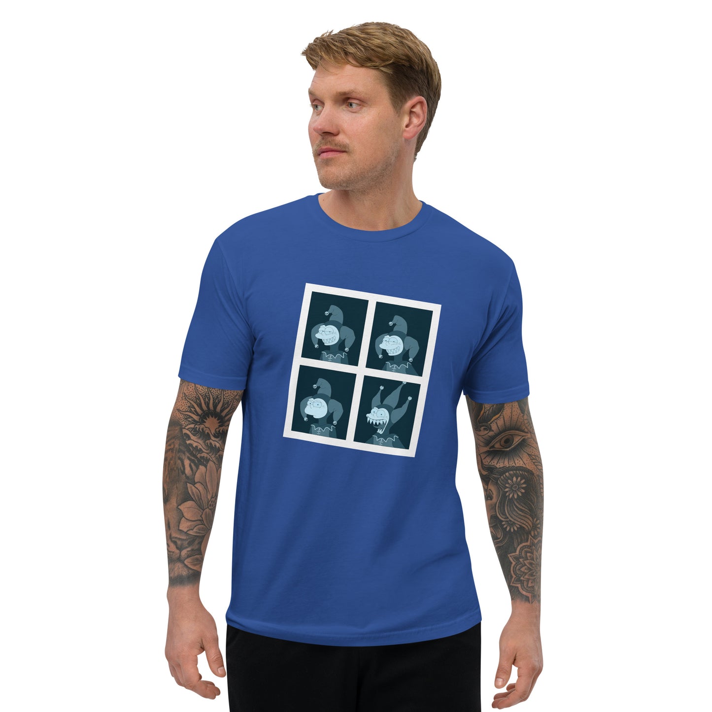 Thoroughcough Passport Premium Fitted T-shirt