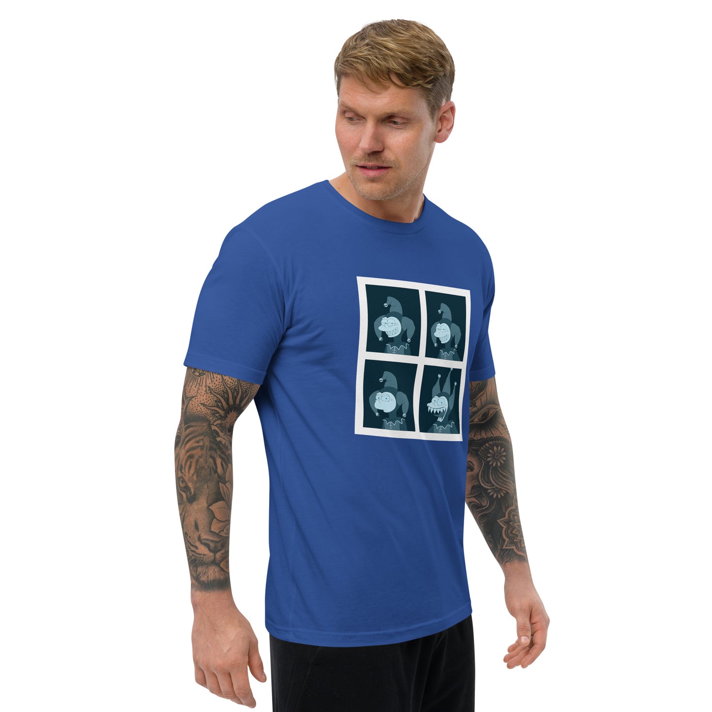 Thoroughcough Passport Premium Fitted T-shirt