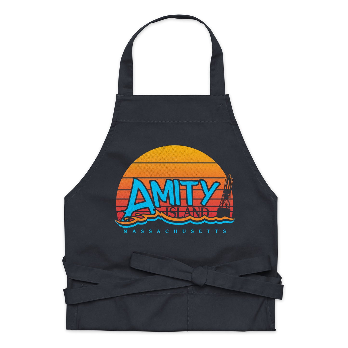 JAWS Inspired Amity Island Organic cotton apron