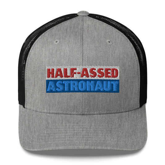 Half-assed Astronaut JAWS Inspired Trucker Cap