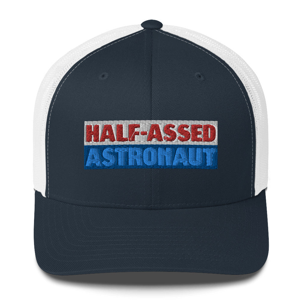 Half-assed Astronaut JAWS Inspired Trucker Cap