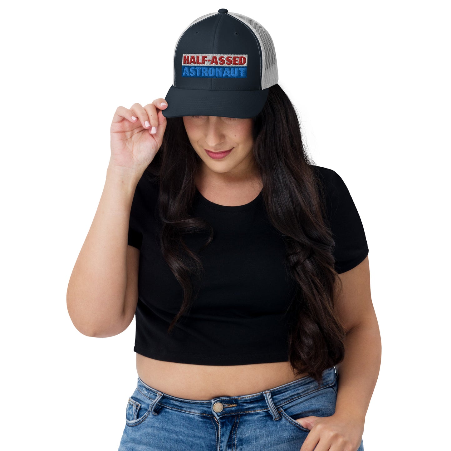 Half-assed Astronaut JAWS Inspired Trucker Cap