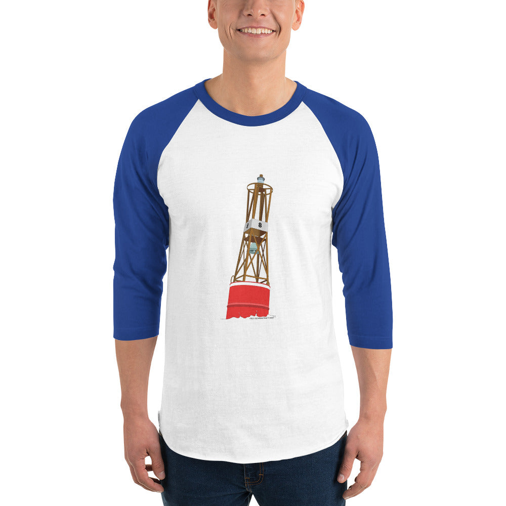 Buoy 3/4 sleeve raglan shirt
