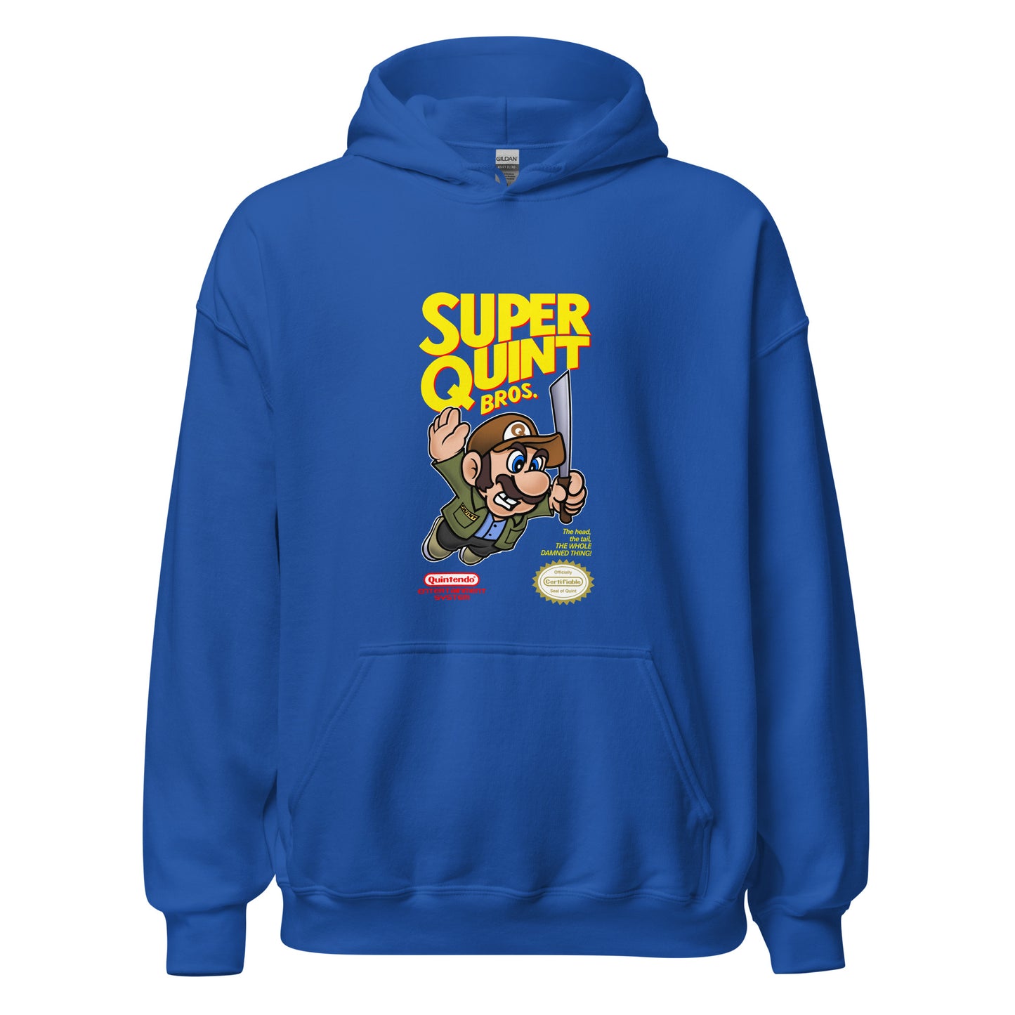 Super QUINT Bros - JAWS Inspired Unisex Hoodie