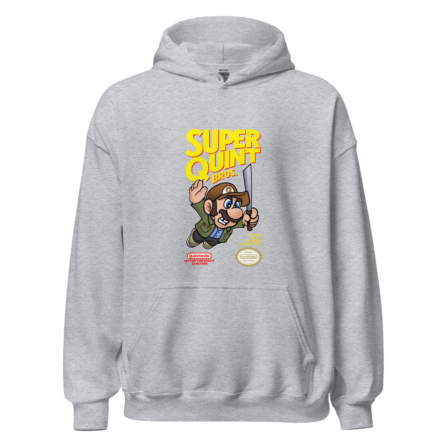 Super QUINT Bros - JAWS Inspired Unisex Hoodie