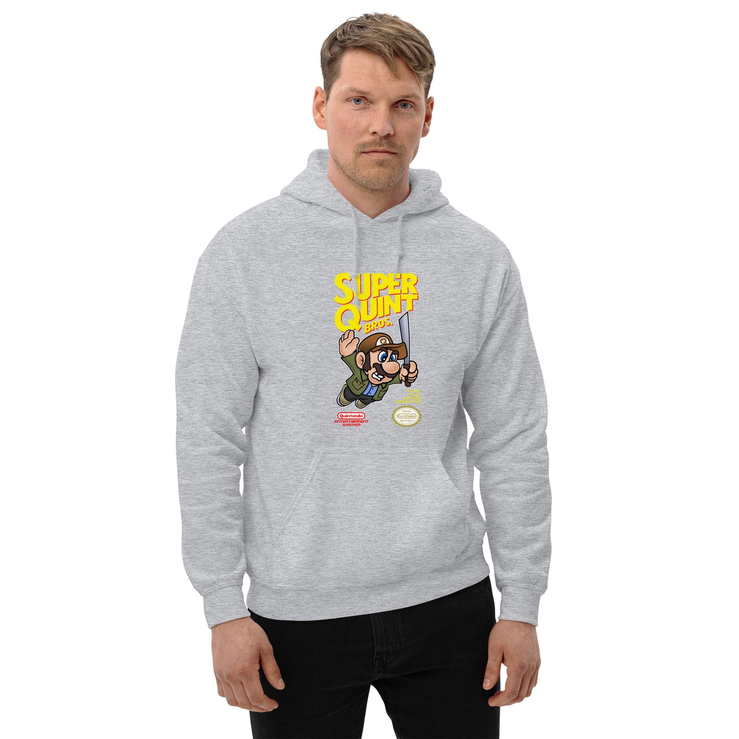 Super QUINT Bros - JAWS Inspired Unisex Hoodie