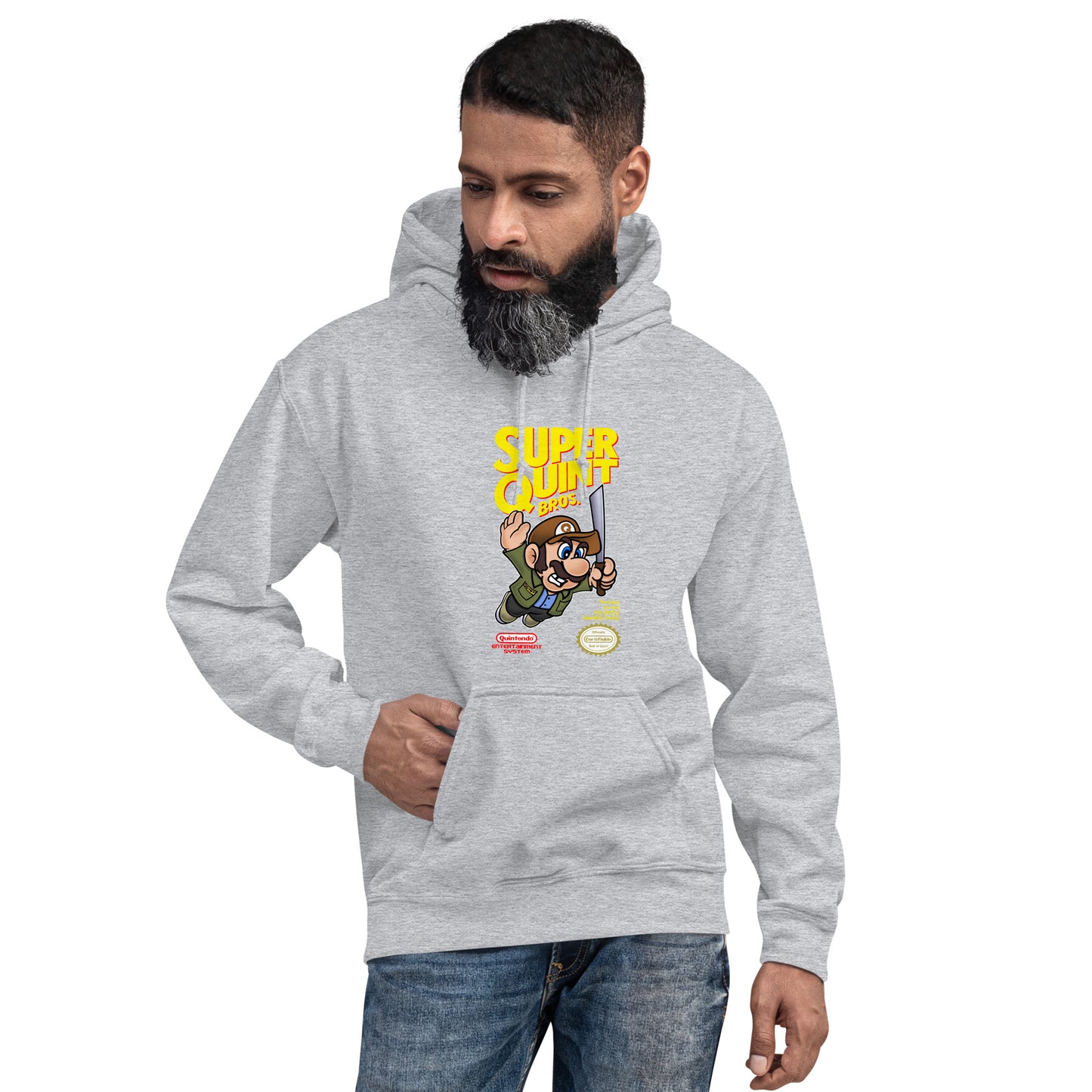 Super QUINT Bros - JAWS Inspired Unisex Hoodie