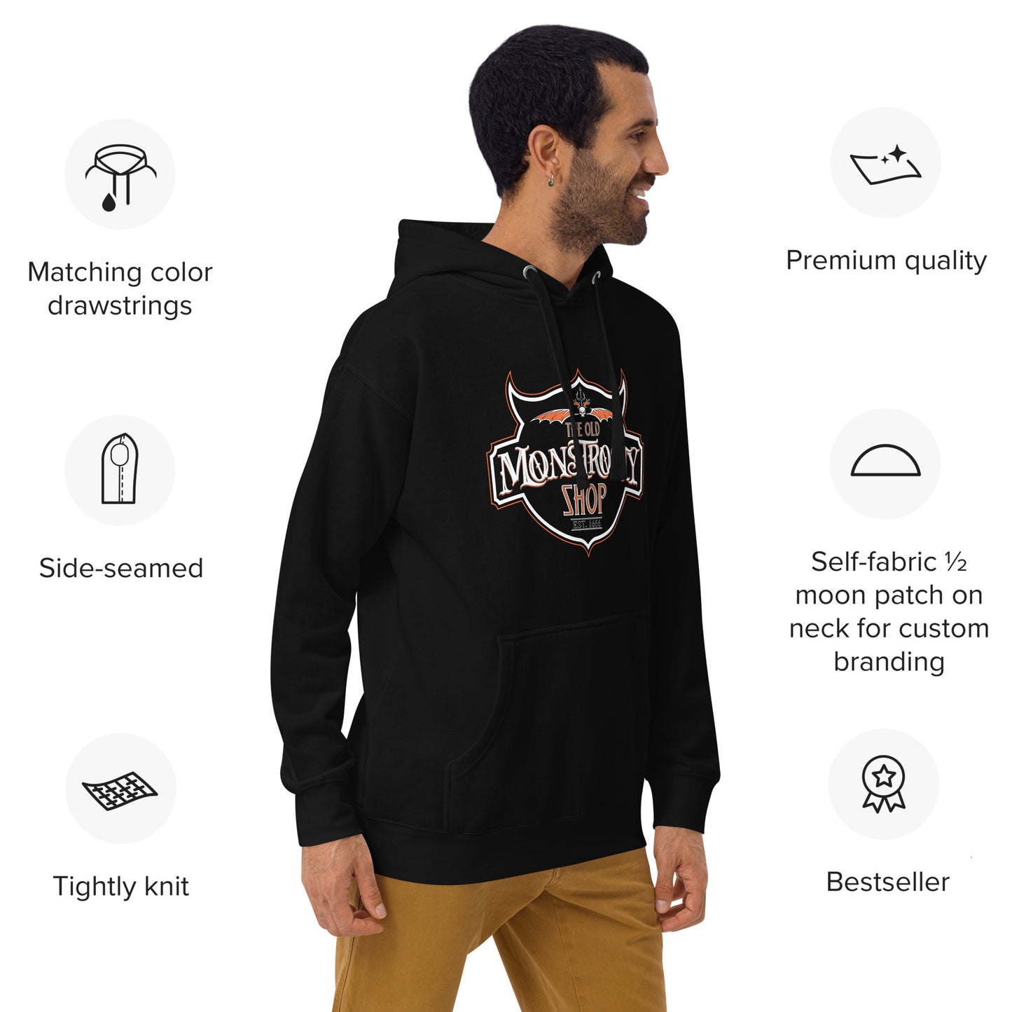 The Old Monstrosity Shop Unisex Hoodie 2024