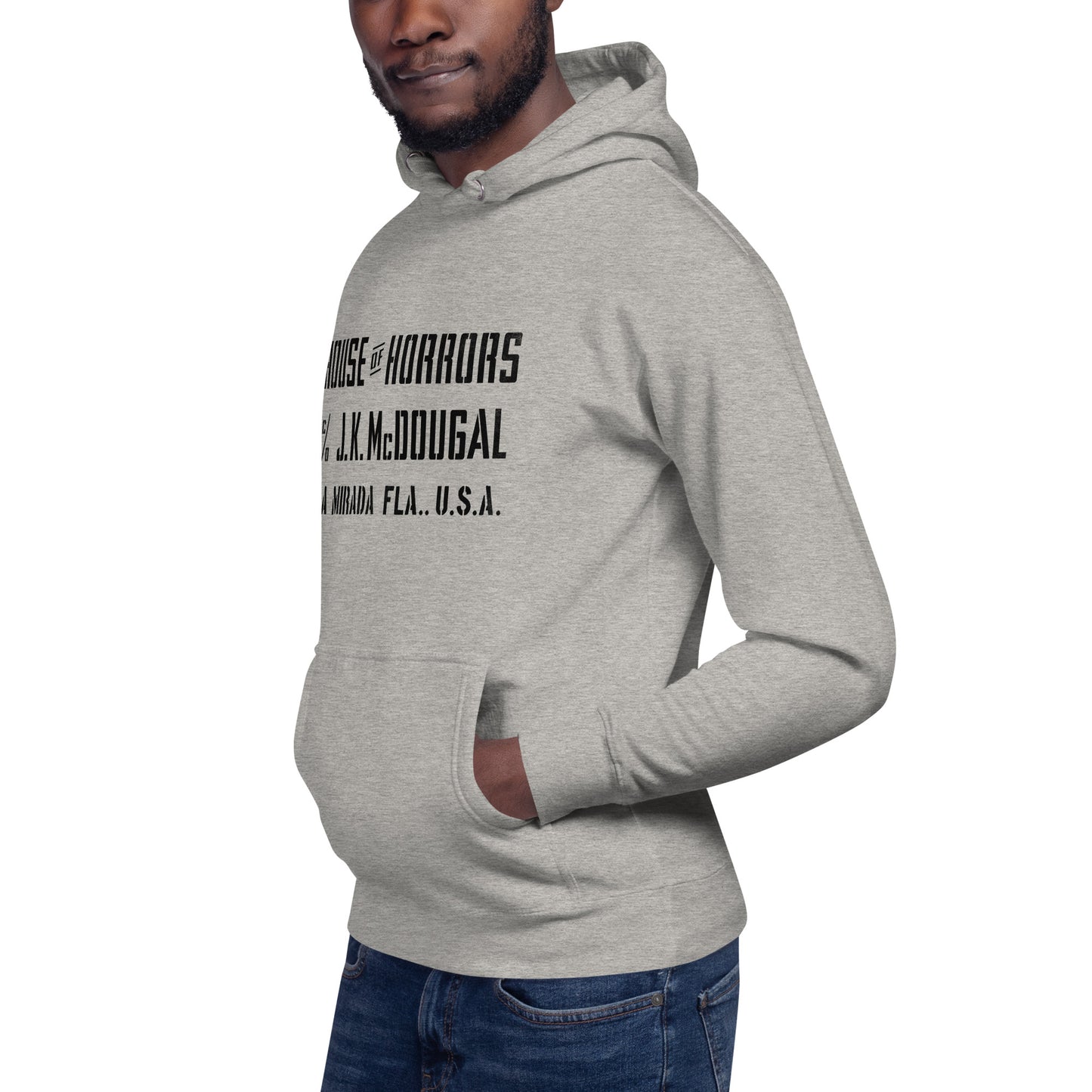 McDougals House Of Horror From Abbott & Costello Meet Frankenstein Unisex Hoodie