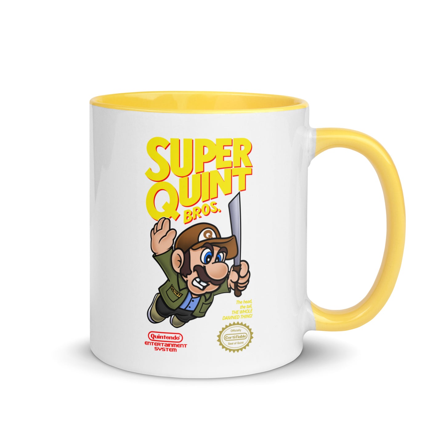 Super QUINT Bros - JAWS Inspired Ceramic Mug