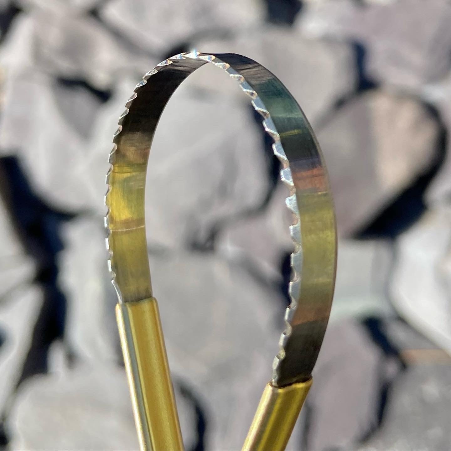 Small & Large Sawblade Clay Rake Sculpting Tools