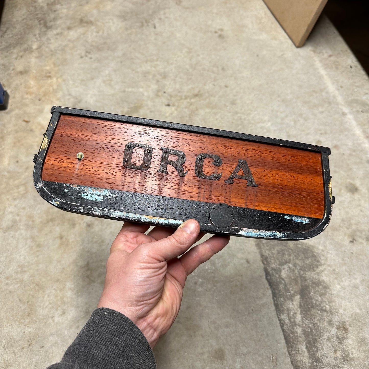 JAWS - Solid Wood Orca Transom