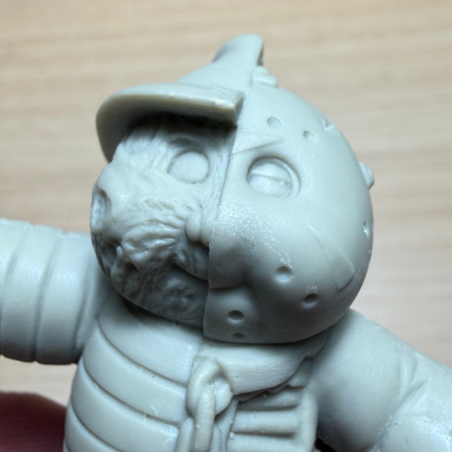1:1 Garbage Pail Kids Resin Freddy Vs Jason figure prototype
