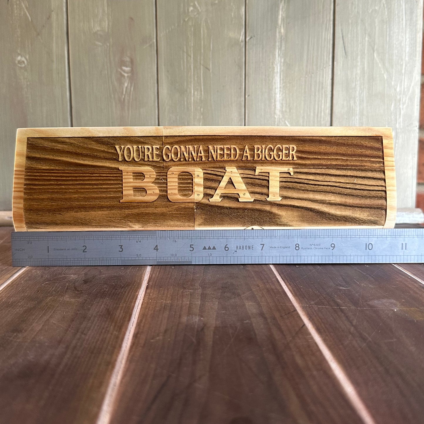 JAWS - You’re Gonna Need A Bigger Boat plaque