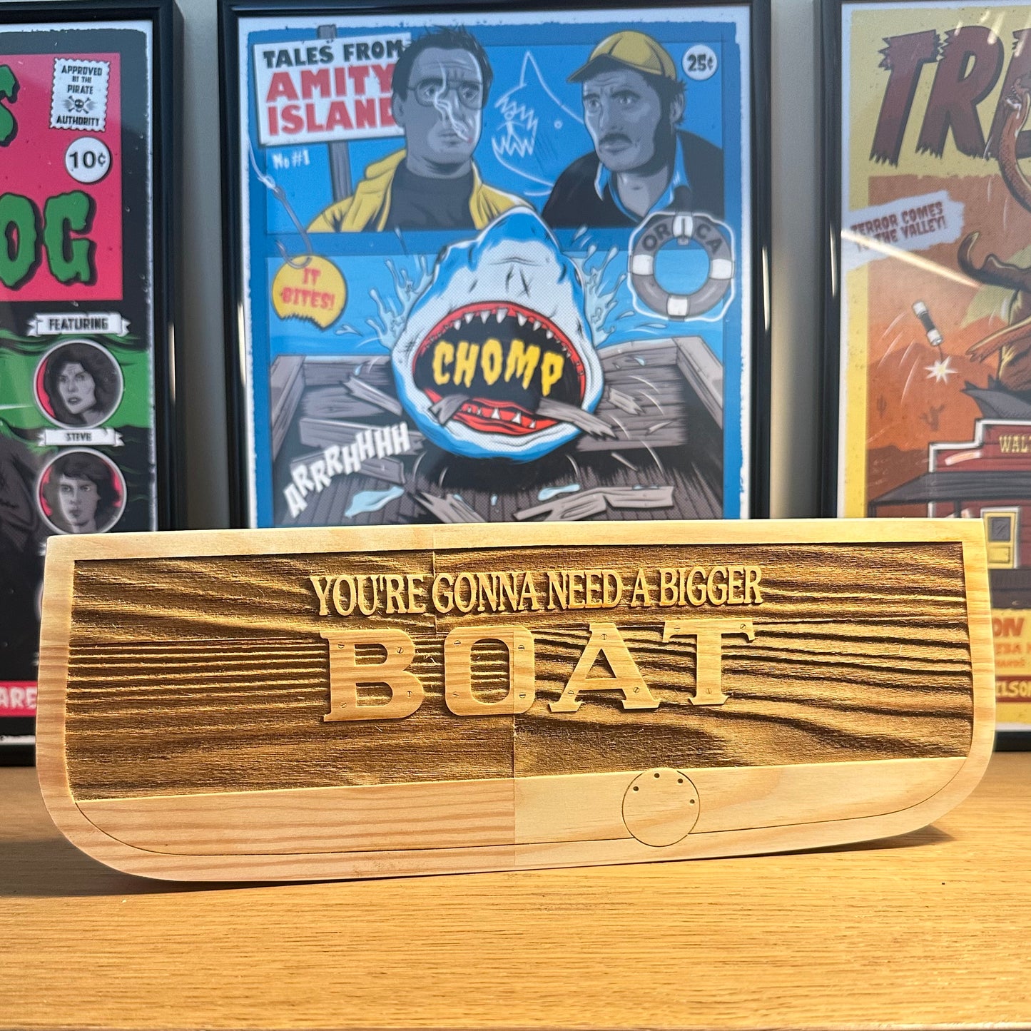 JAWS - You’re Gonna Need A Bigger Boat plaque