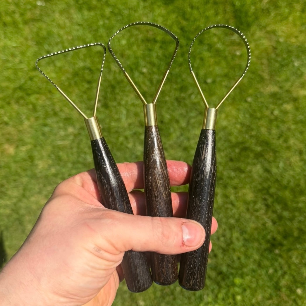 Cursed Oak Sharpened Sawblade Rake Set