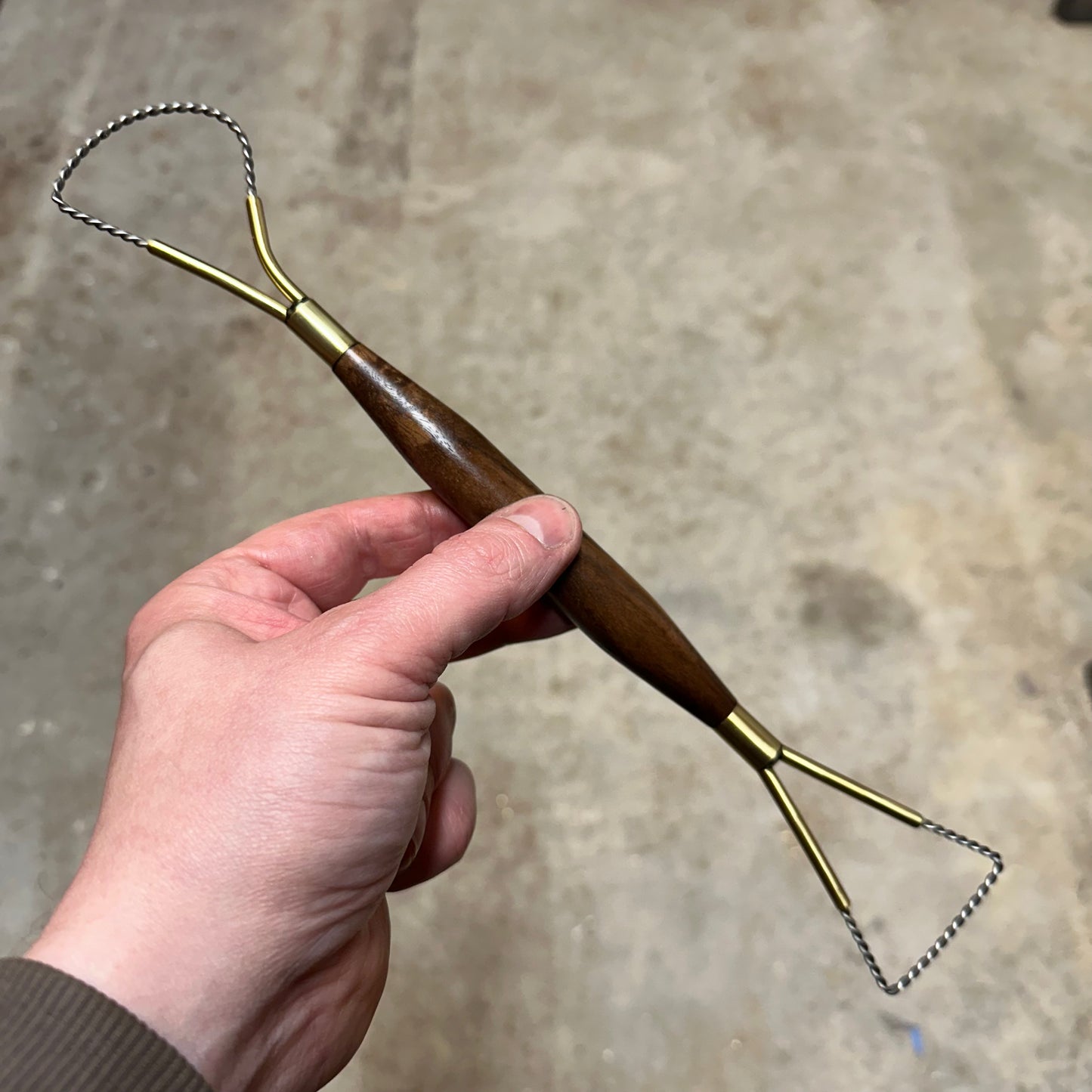 11.75” Twisted Wire Rake Tool