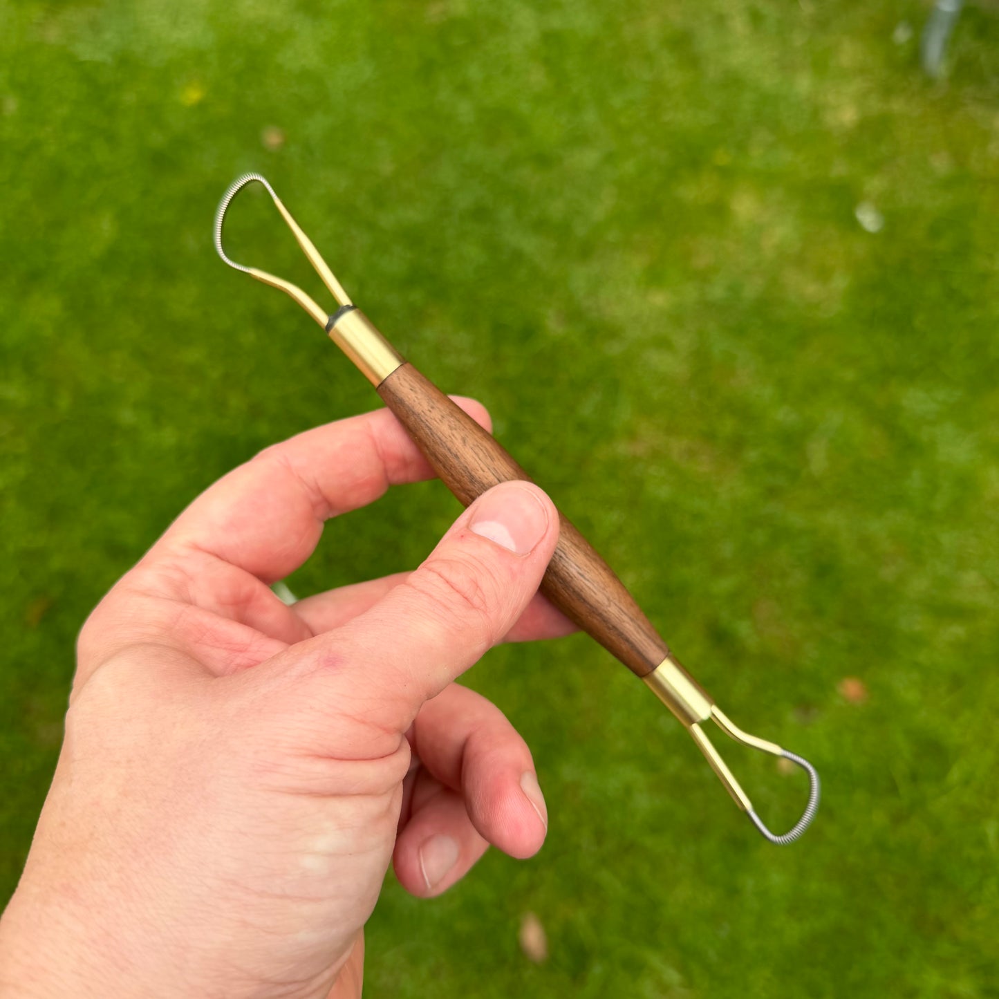 7 3/4” super fine walnut rake tool