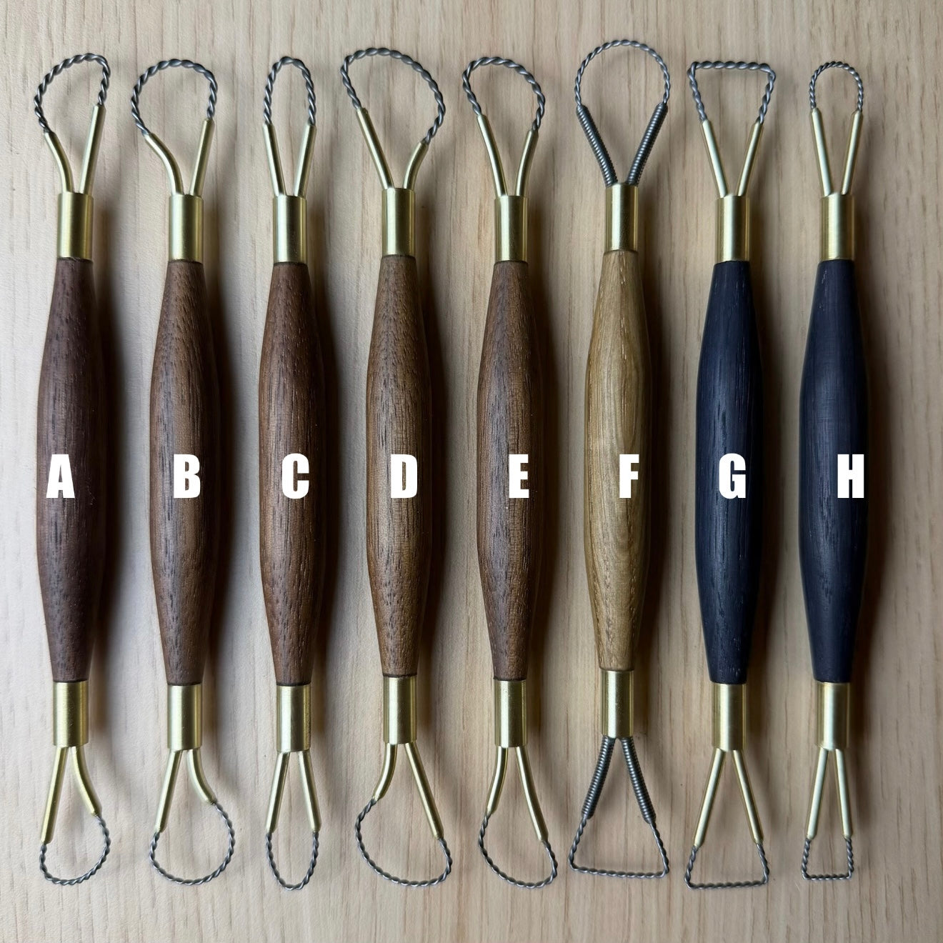 One of a kind Twisted Wire Blending tools