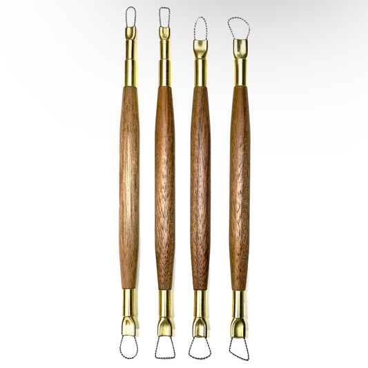 Small twisted wire clay rake tools