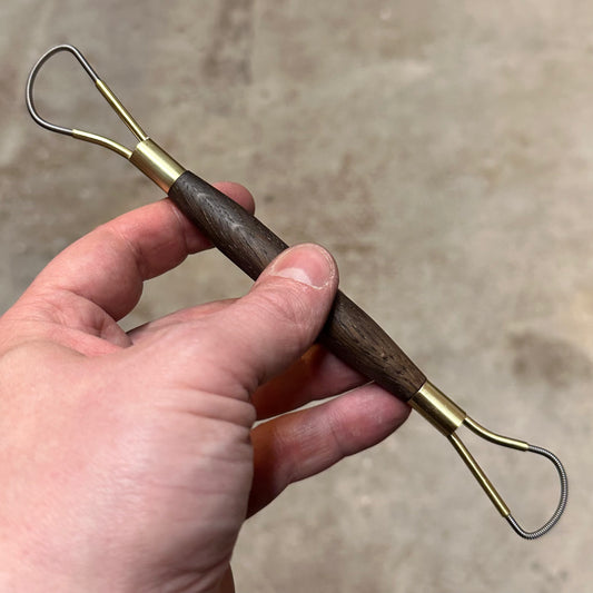 8.25” Ebonized Oak dual ended fine rake