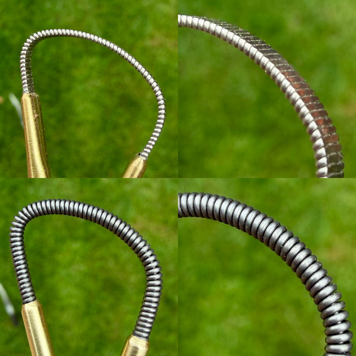 7 3/4” super fine walnut rake tool