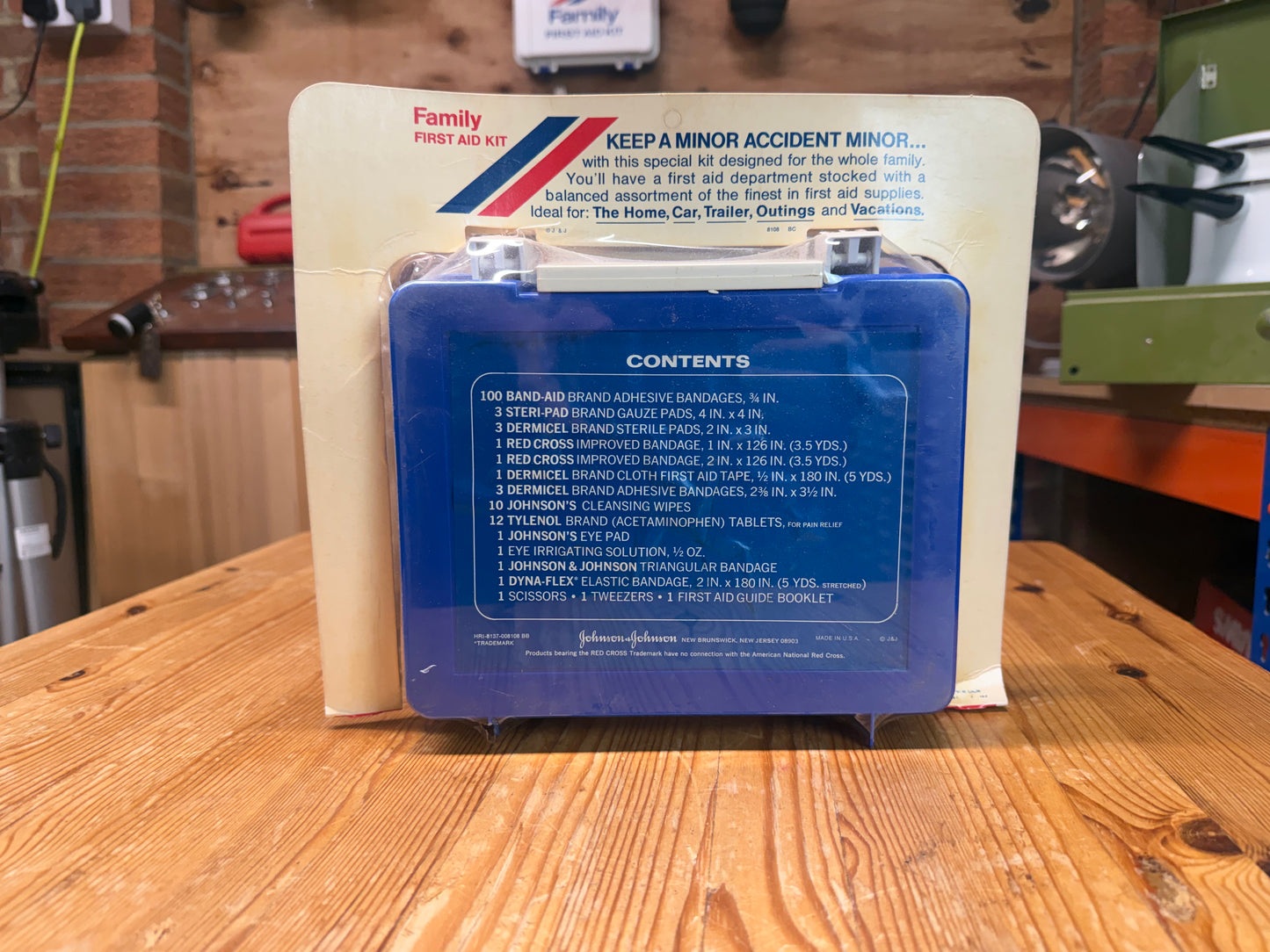 JAWS Props - Sealed Johnson & Johnson First Aid Kit