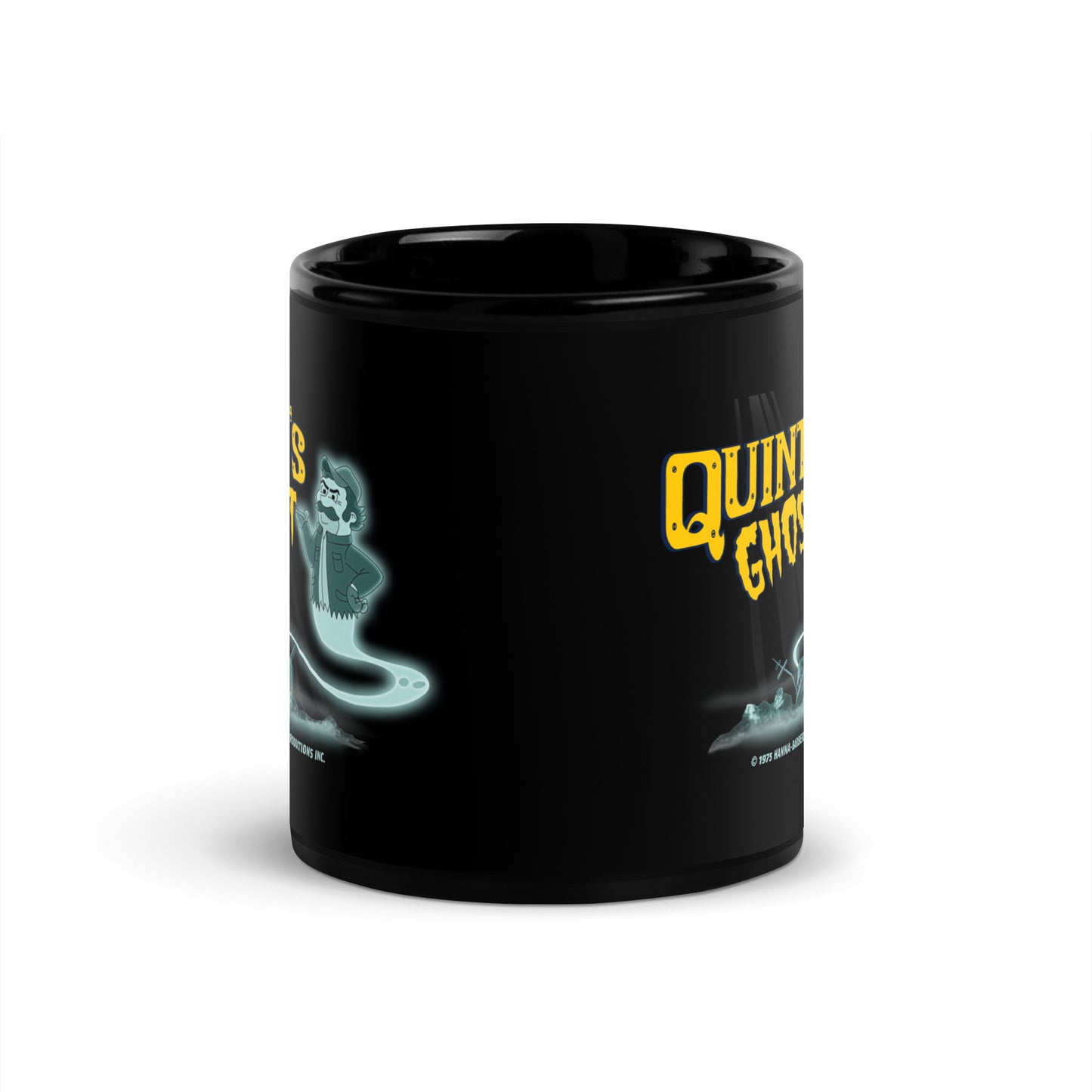 Quints Ghost Black Glossy Mug