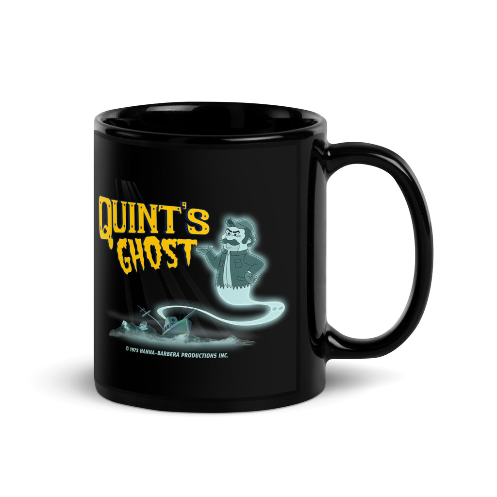 Quints Ghost Black Glossy Mug