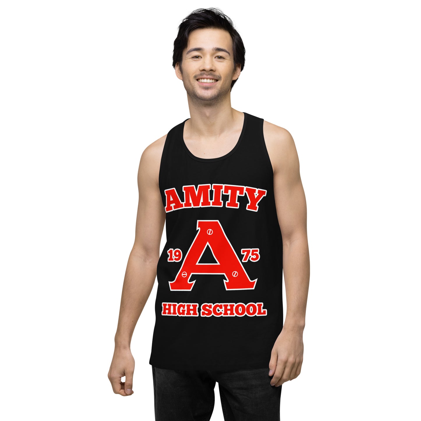 Amity High School JAWS Inspired Men’s tank top vest