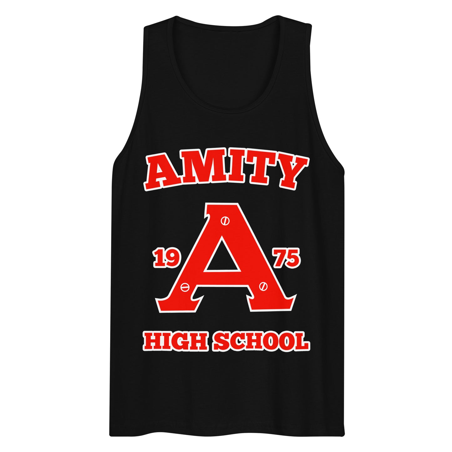 Amity High School JAWS Inspired Men’s tank top vest