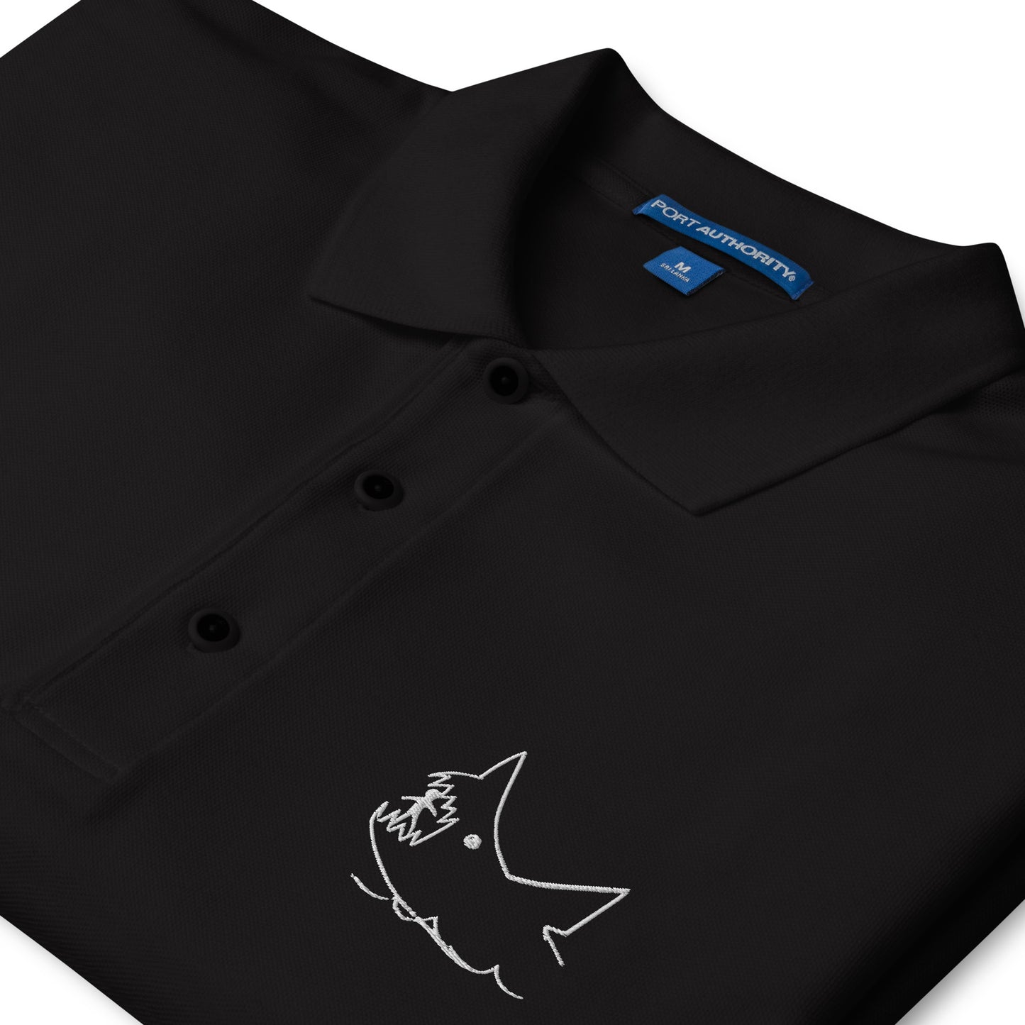 JAWS Inspired Embroidered Men's Premium Polo