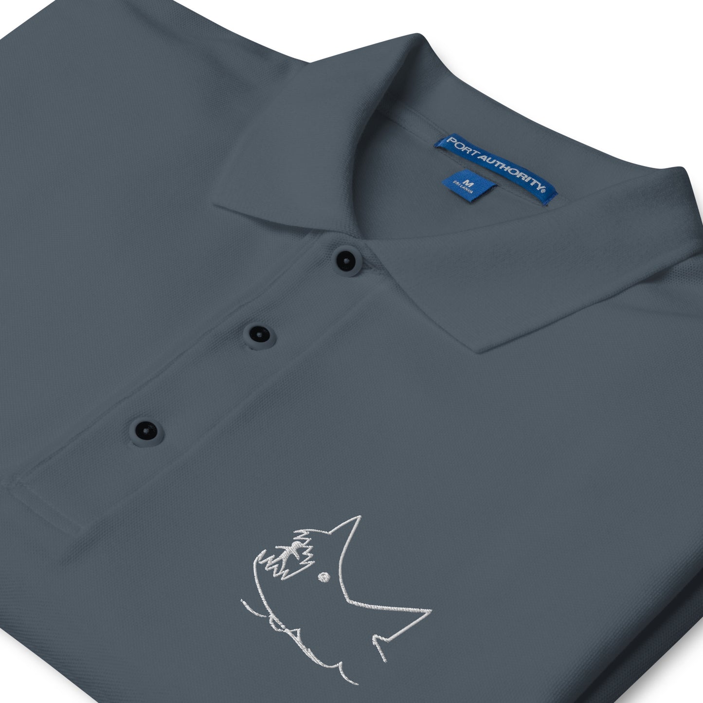 JAWS Inspired Embroidered Men's Premium Polo