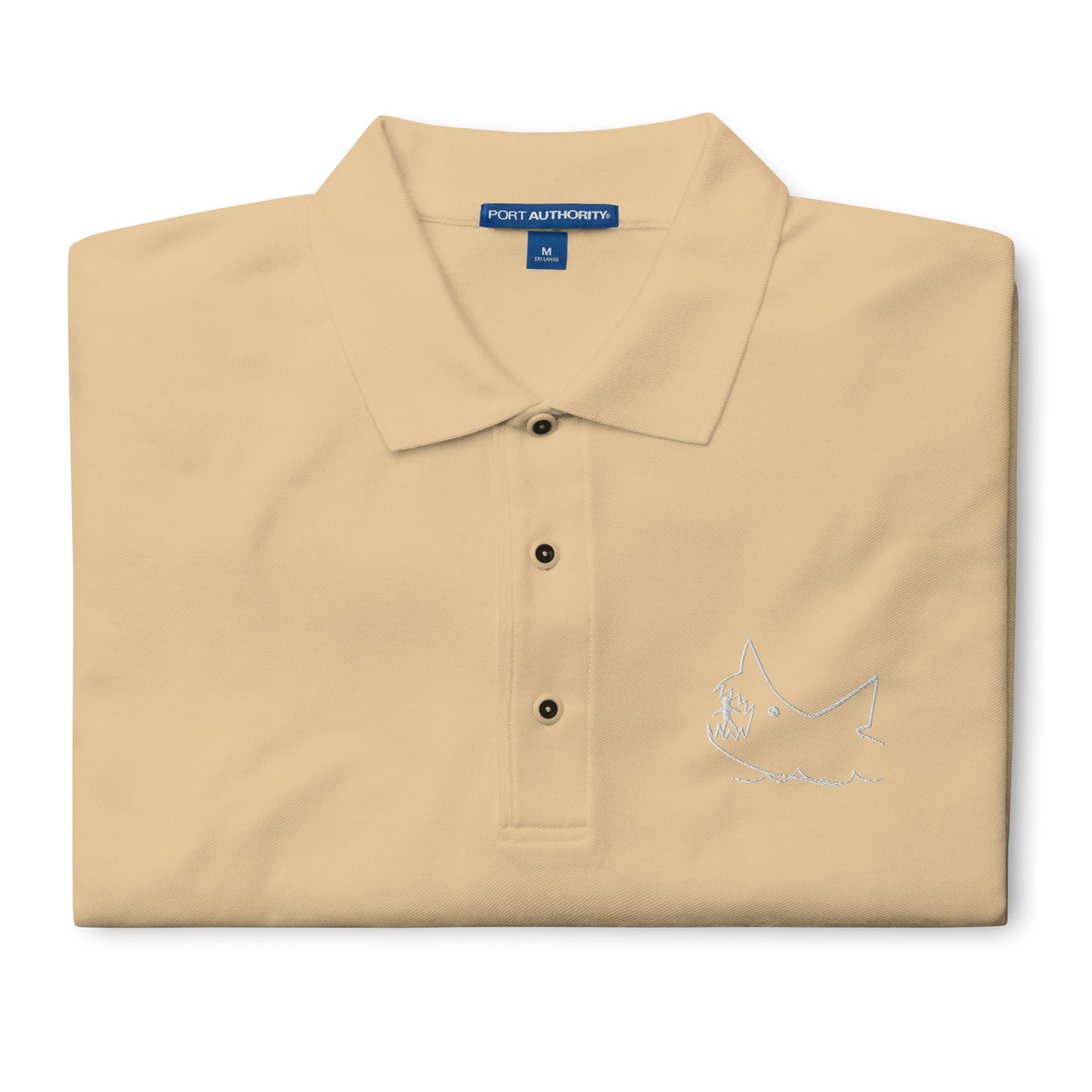 JAWS Inspired Embroidered Men's Premium Polo