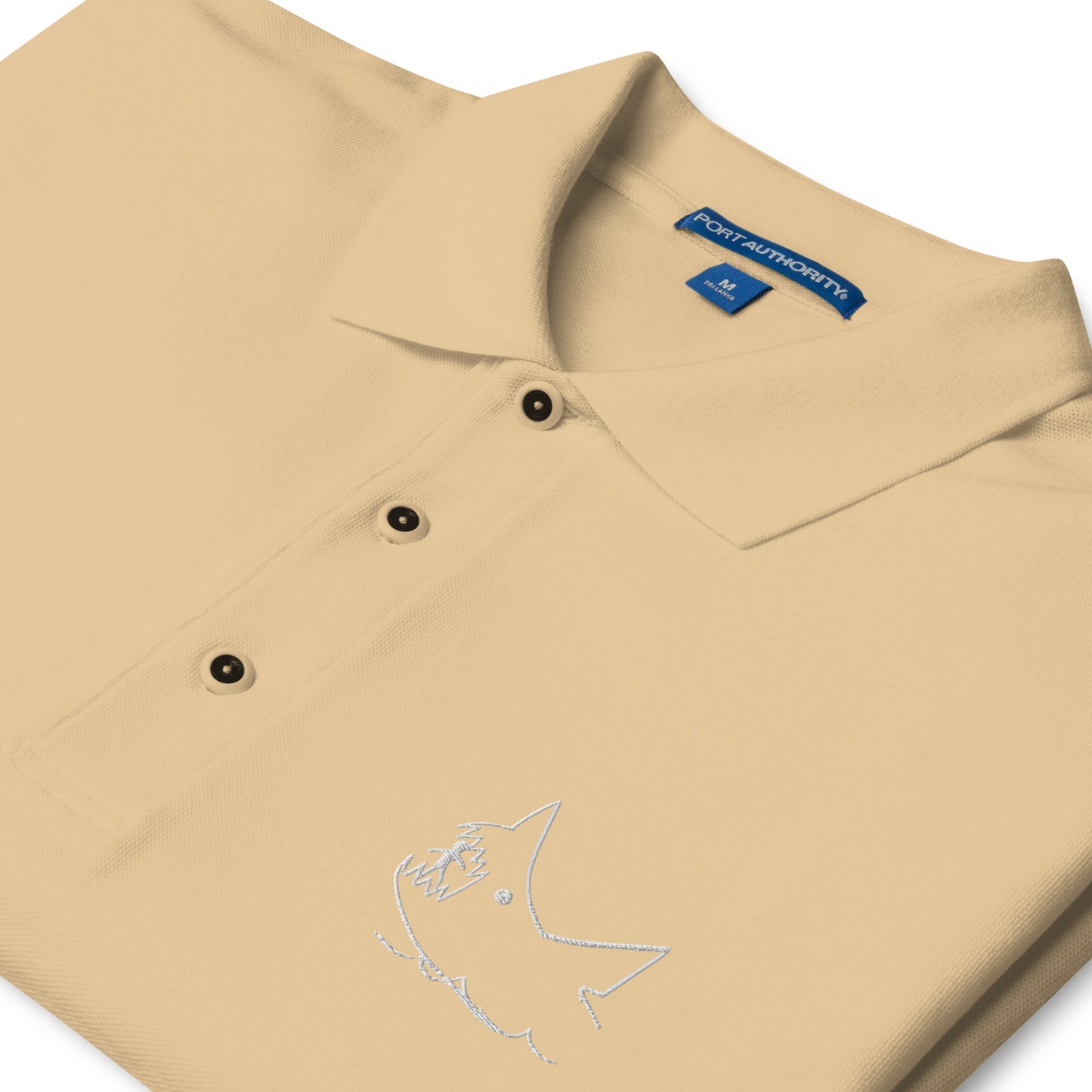 JAWS Inspired Embroidered Men's Premium Polo