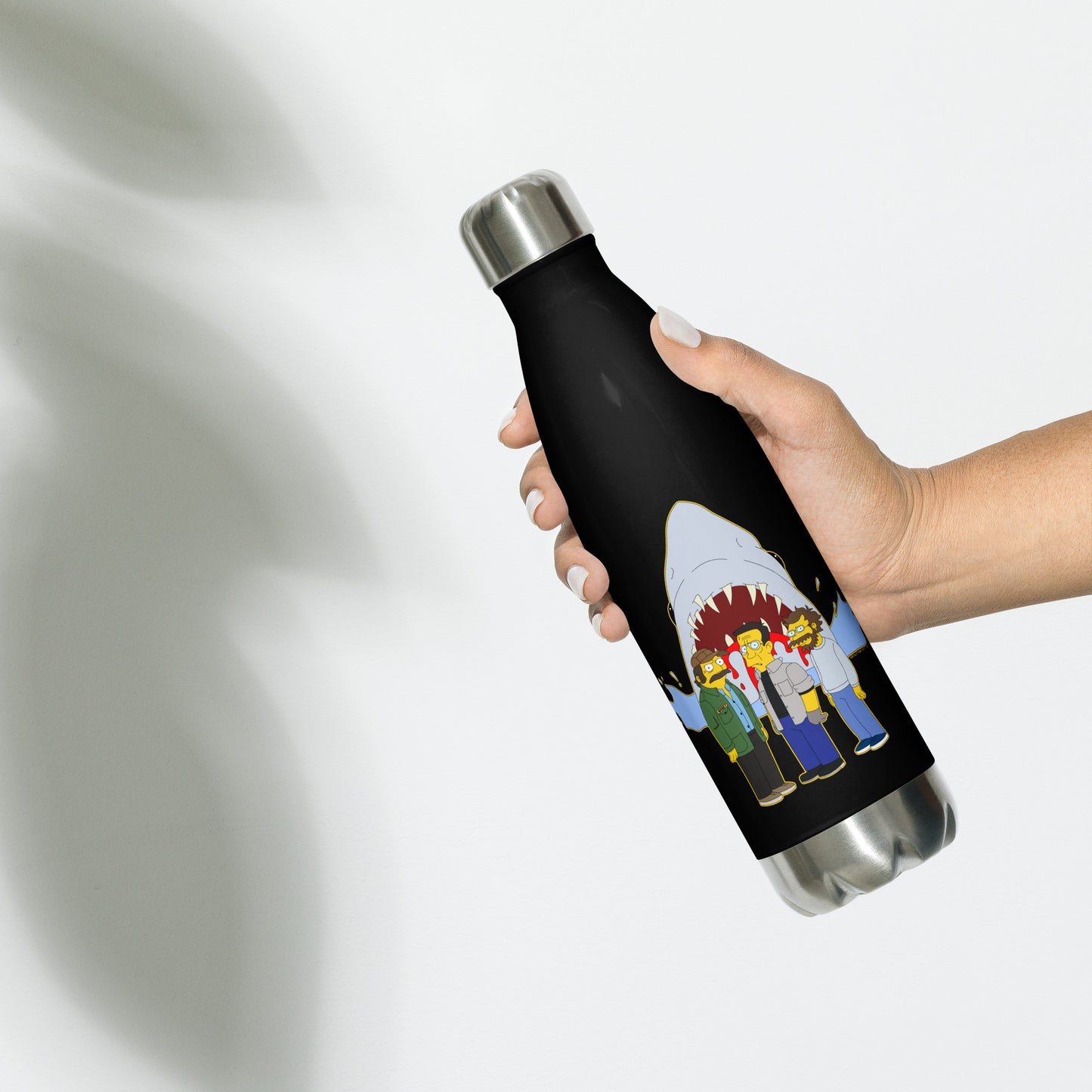 The SImpsons X JAWS Inspired Stainless steel water bottle