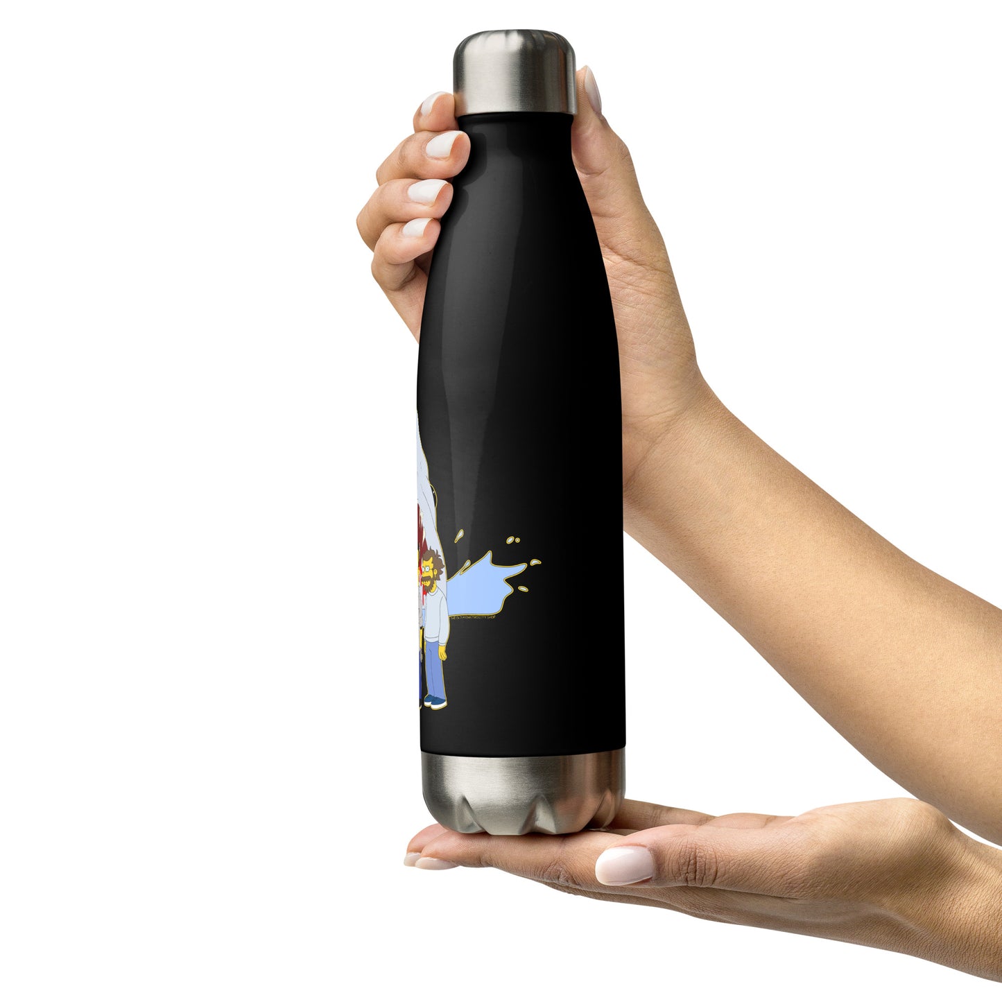 The SImpsons X JAWS Inspired Stainless steel water bottle